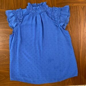 Cece Blue Sleeveless Tops Set Size XS Work Top